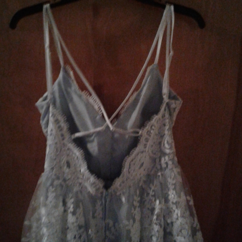 Light blue prom dress - Picture 2 of 4